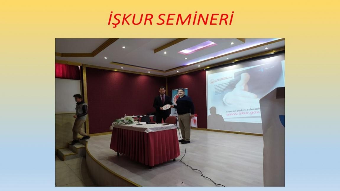 İşkur'dan öğrencilerimize bilgilendirme semineri